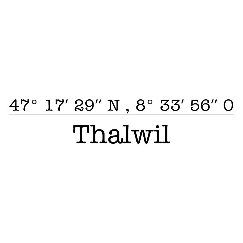 Coordinates Thalwil Zurich