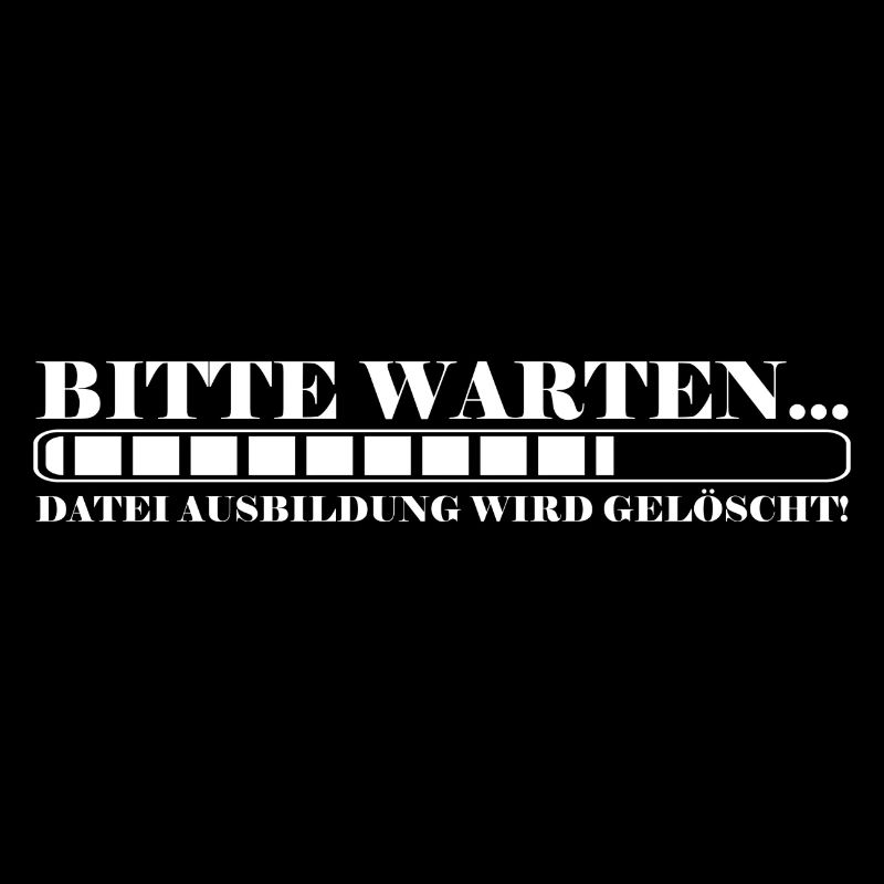 Bitte warten Datei Ausbildung wird gelöscht