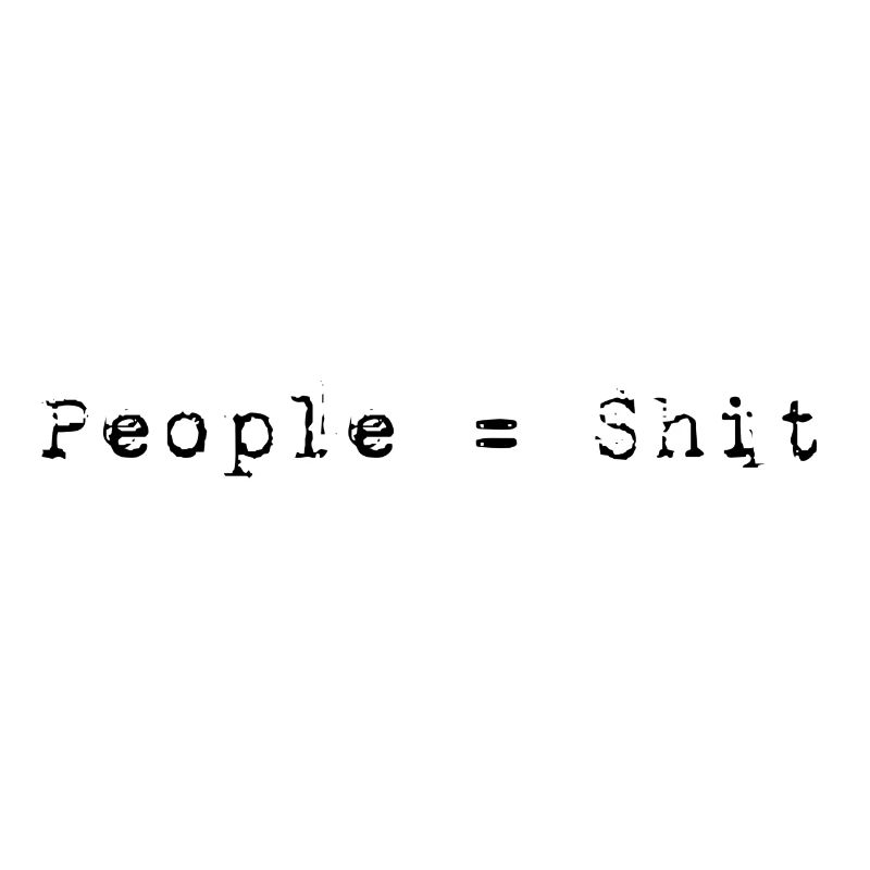 people shit