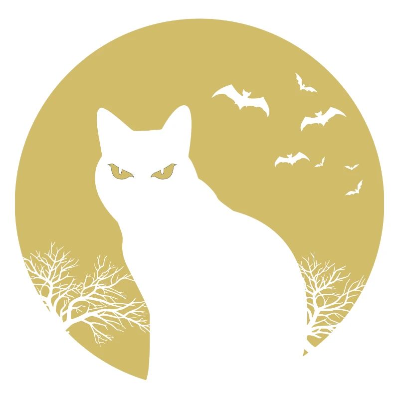halloween chat lune
