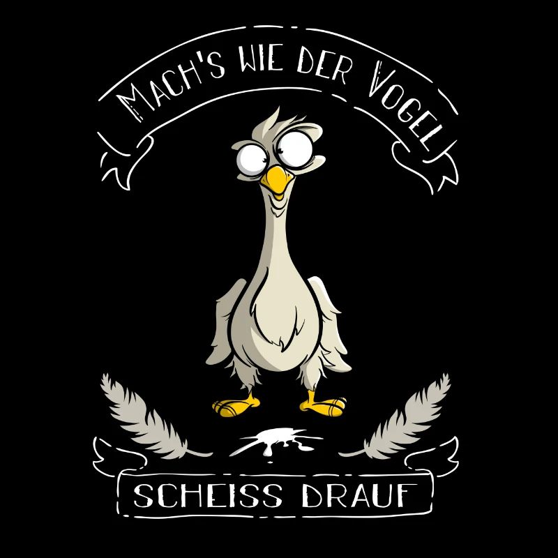 Faites comme l'oiseau - la merde dessus