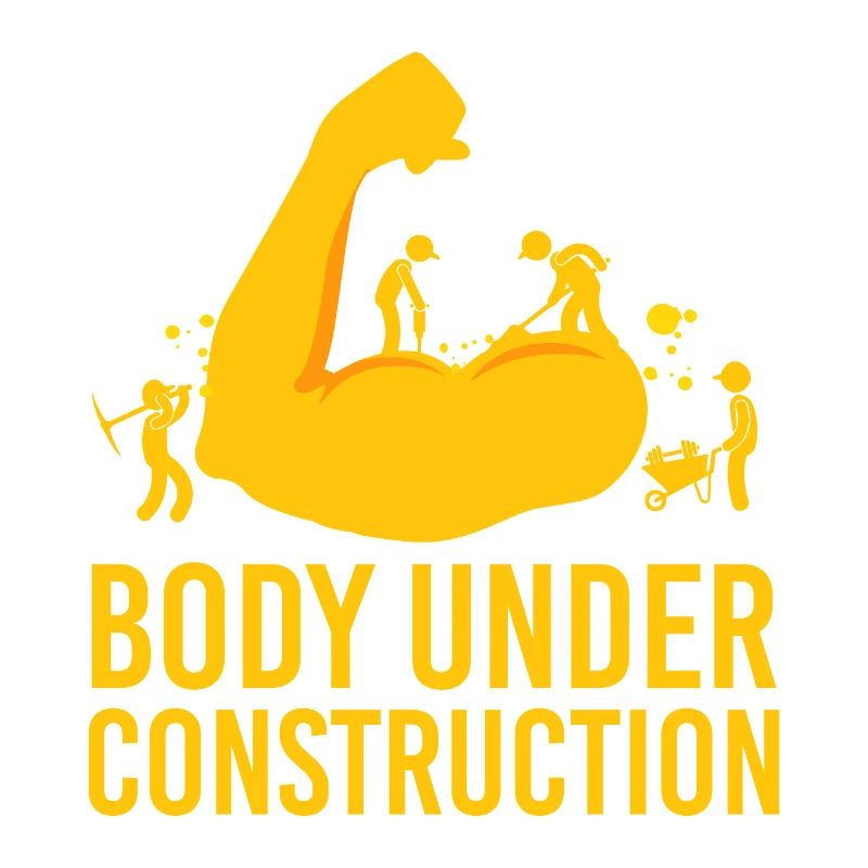 Bodybuilder Body Under Construction - Geschenkidee