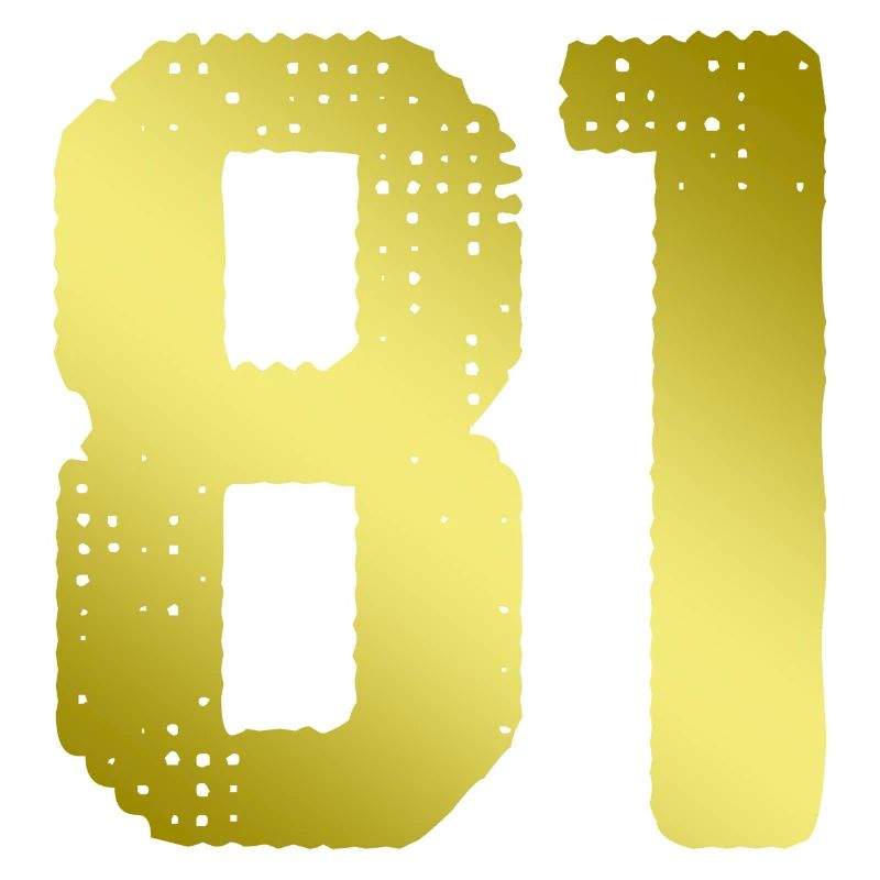 81 Numéro maillot
