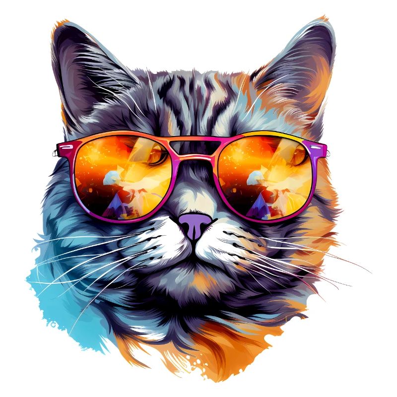 Lunettes de soleil chat