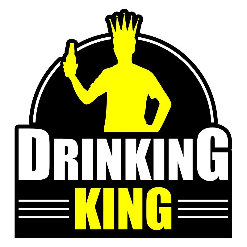 Drinker King Beer Drinking