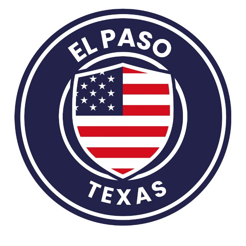 El Paso Texas Flag Shield