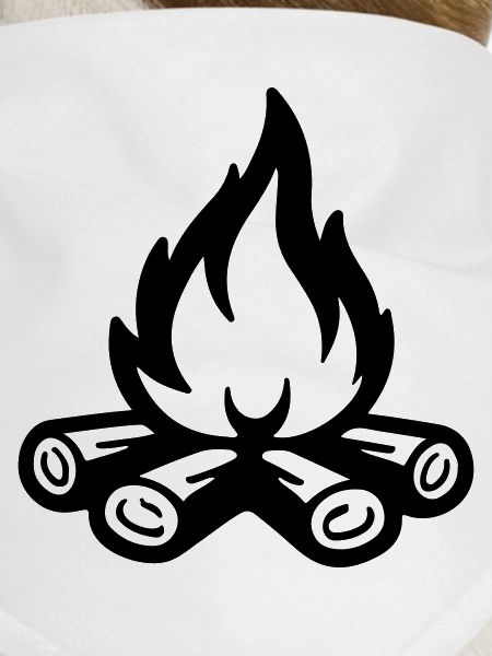 Campfire Symbol Flame
