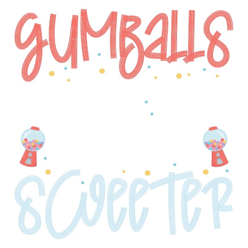 Les boules de gomme rendent le design de la note plus doux