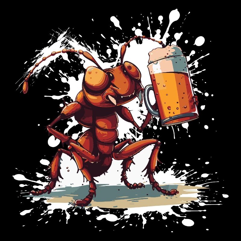 Bière Fourmi Drôle
