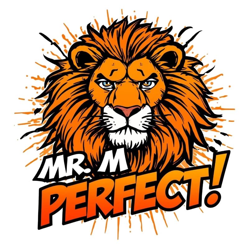 Graphique du Lion Parfait de Mr M