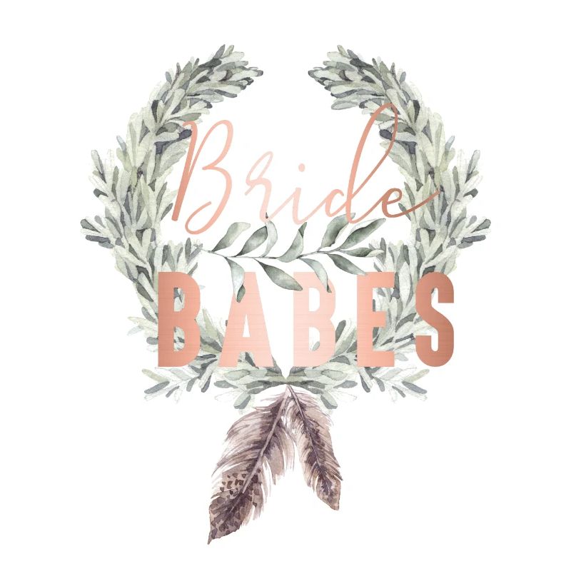 Boho Bride Babes laurel wreath