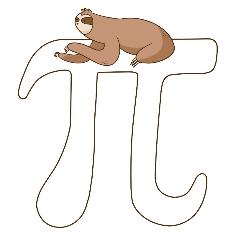 Math Sloth Pi