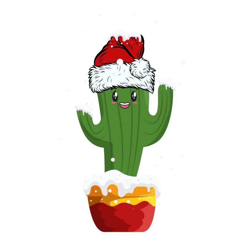 Weihnachtsnetter Kaktus