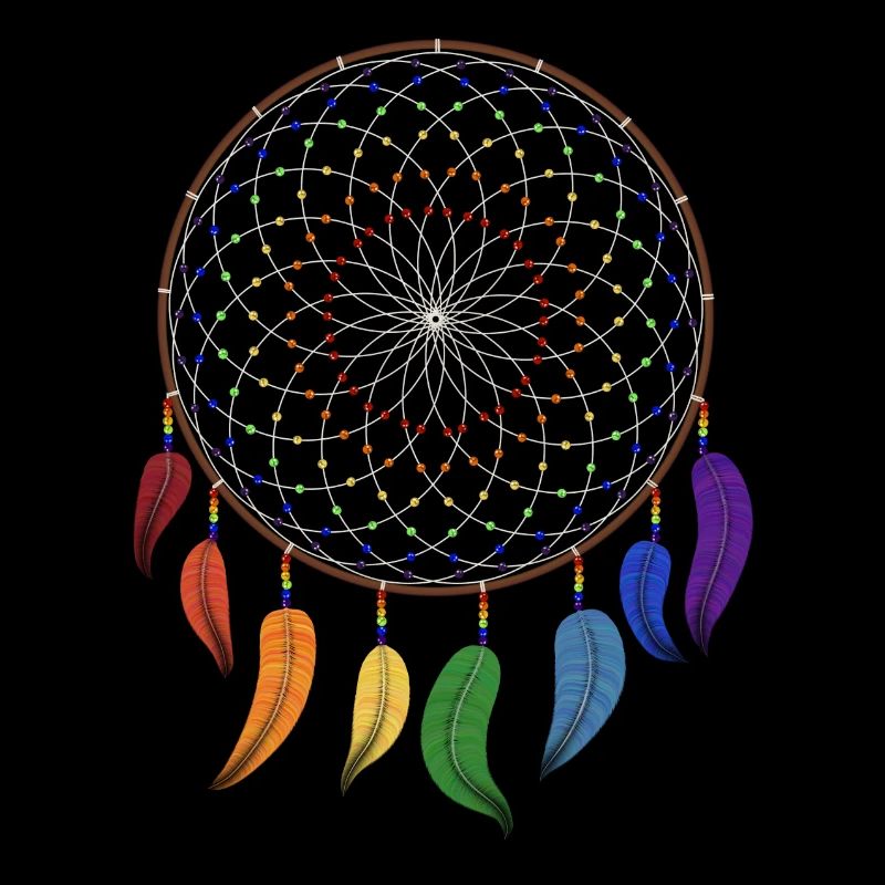 Dreamcatcher Rainbow Chakra