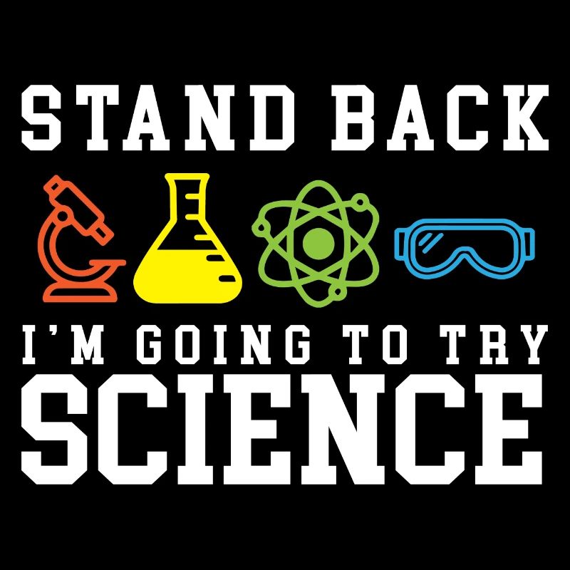 Stand Back Laborexperiment Geschenk