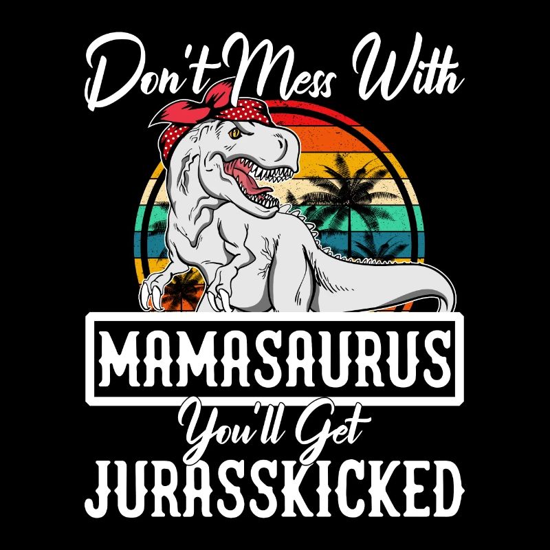 Dinosaurier Mutter Mutter Mamasaurus, Muttertagsgeschenk.