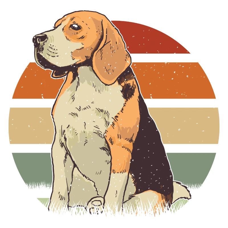 Beagle drawing Beagle dog