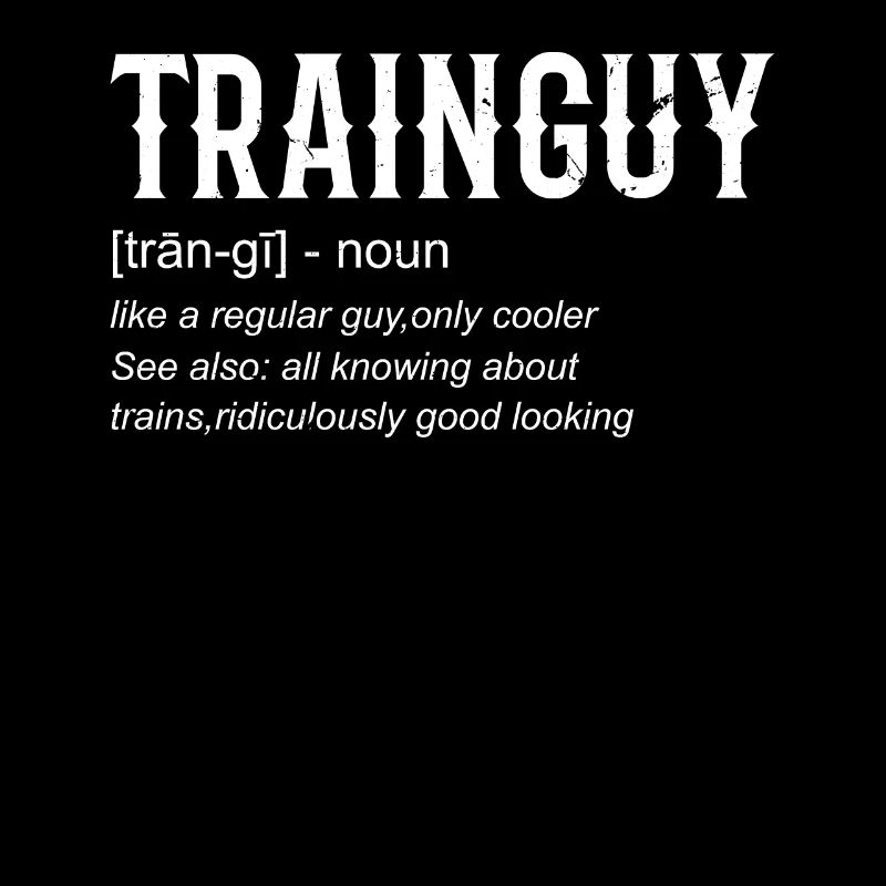 Lokführer Train Guy Railroad Train Engineer