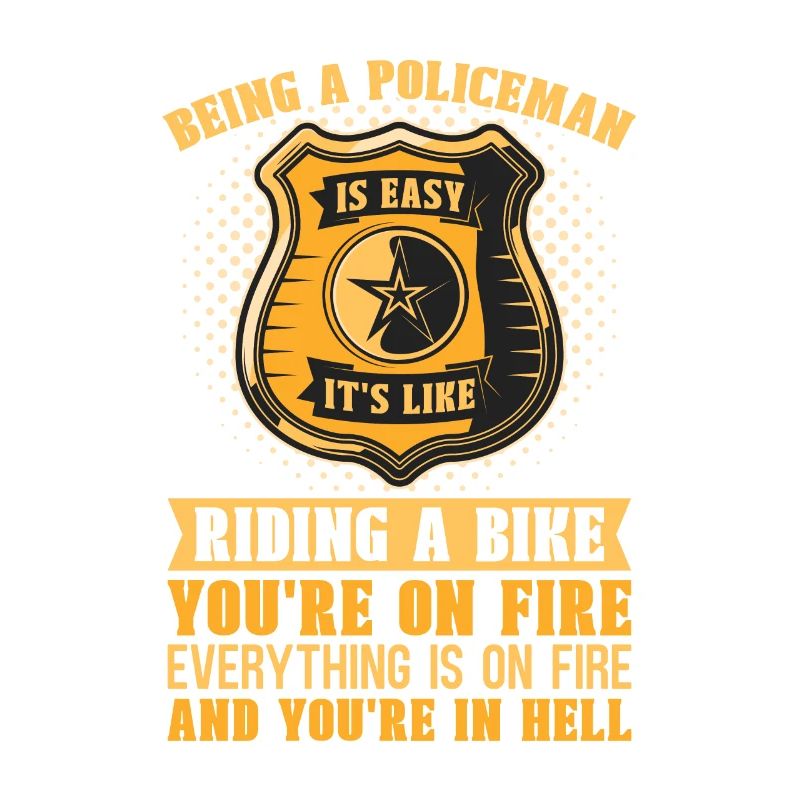 Être policier, c’est facile, c’est comme