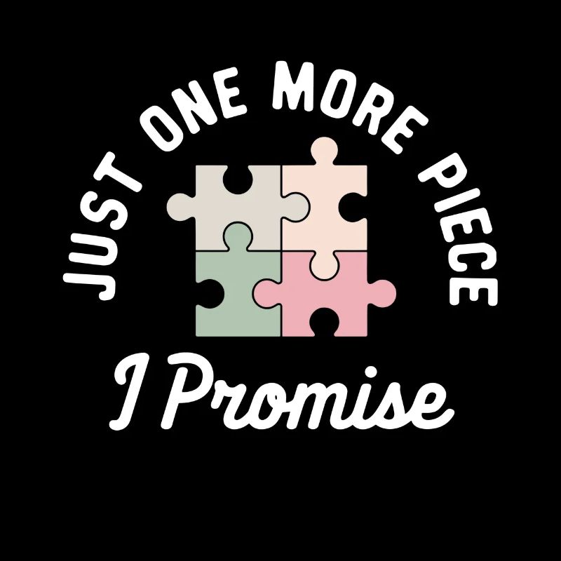 Nur noch ein Teil, ich verspreche ein lustiges Puzzle