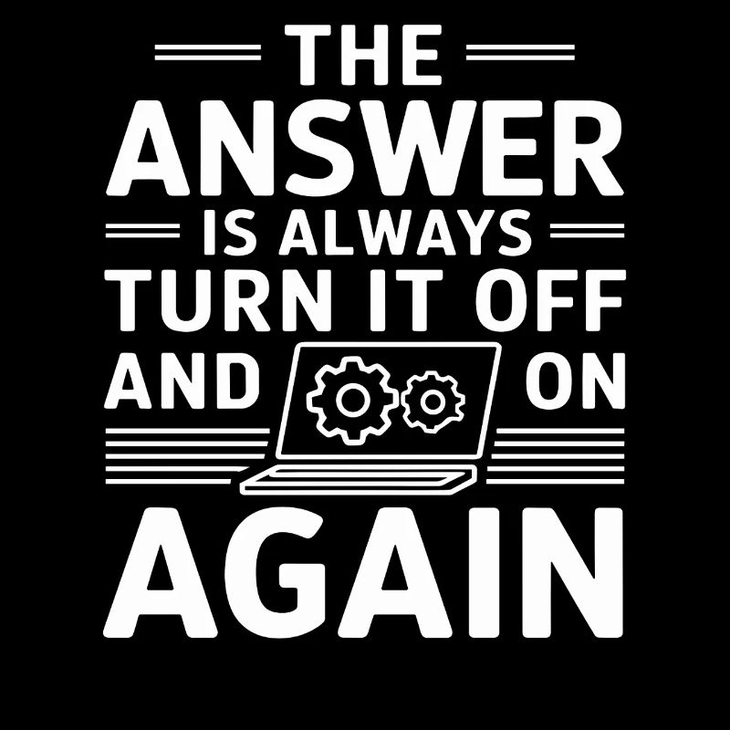 Administrator Support Nerd Computer Tech