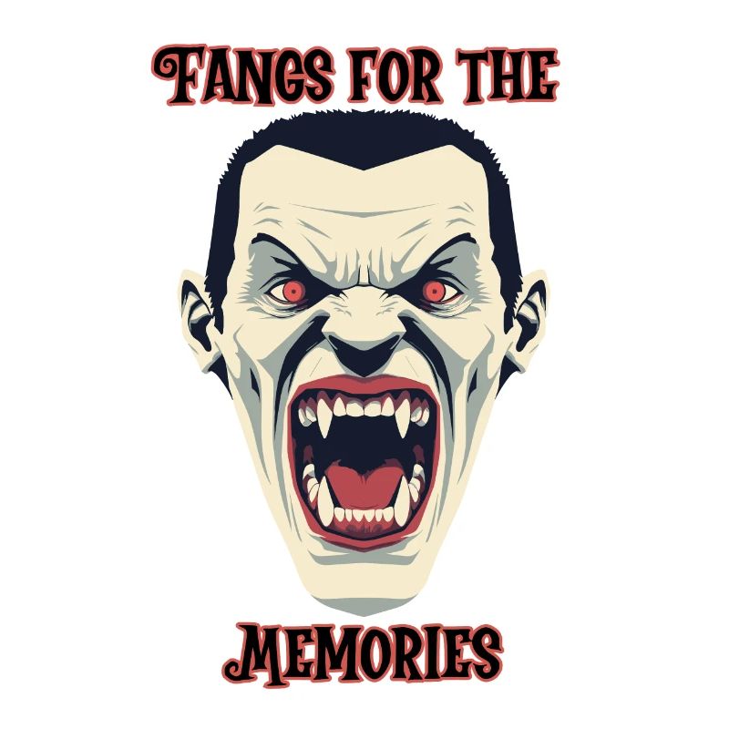 Dracula Vampire baring teeth, Halloween
