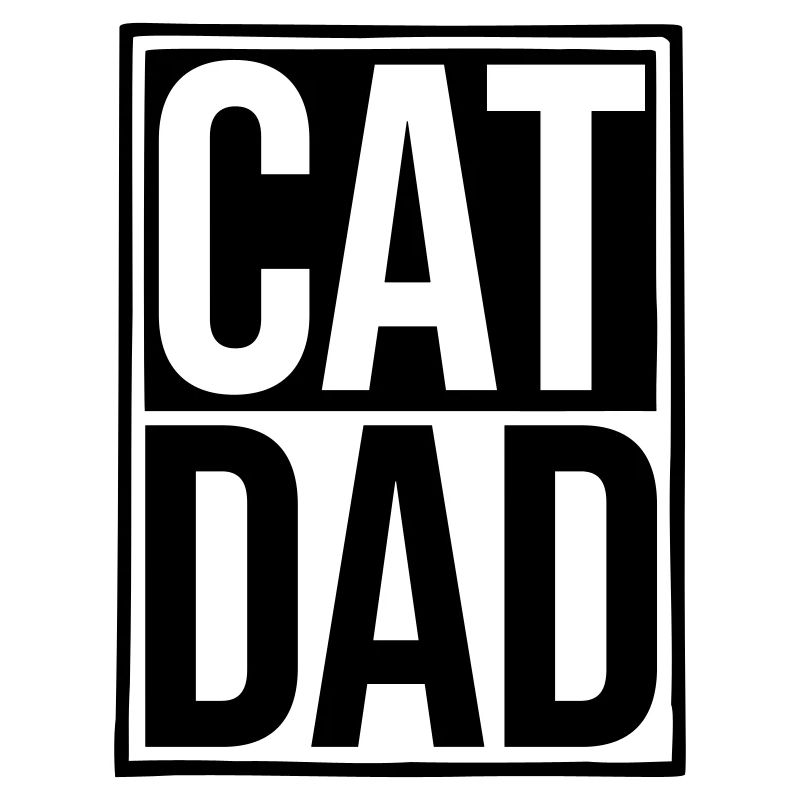 Logo Shield Cat Dad