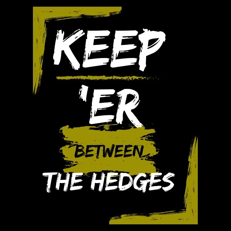 Motorcycling Phrase - Keep er between the Hedges