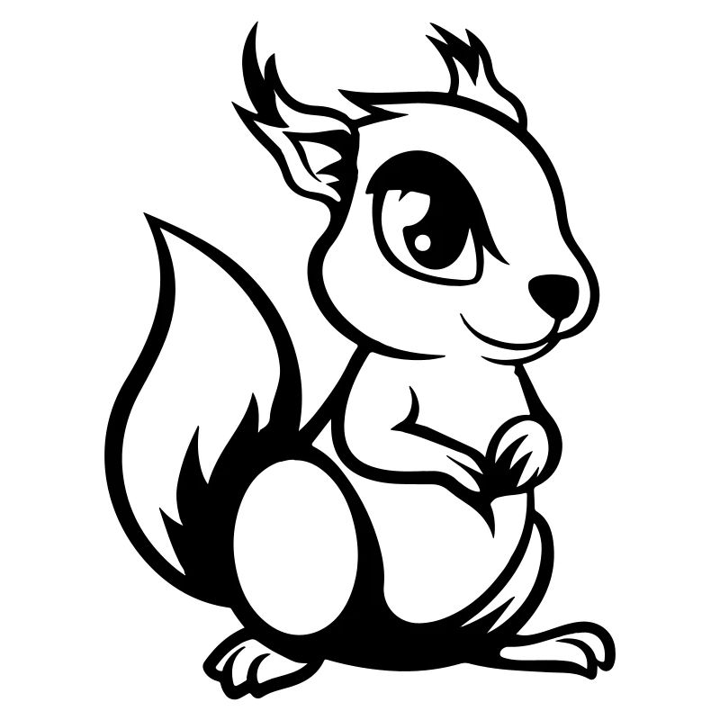 eichhörnchen comic