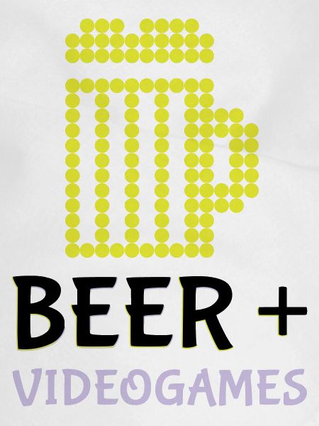 Pixel-Bier-Videospiele