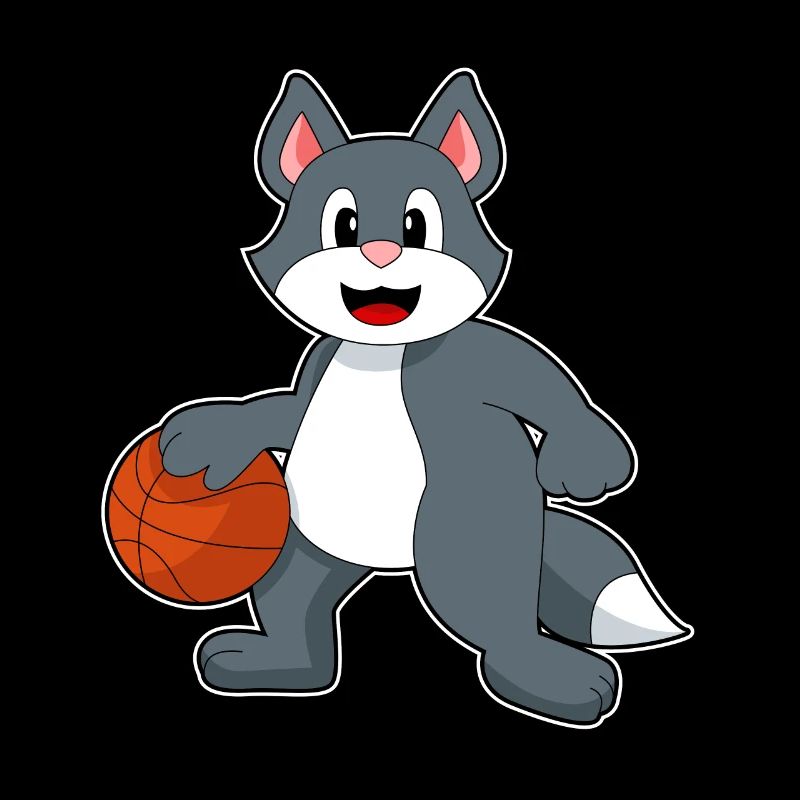 Chat Basketteur Basketteur