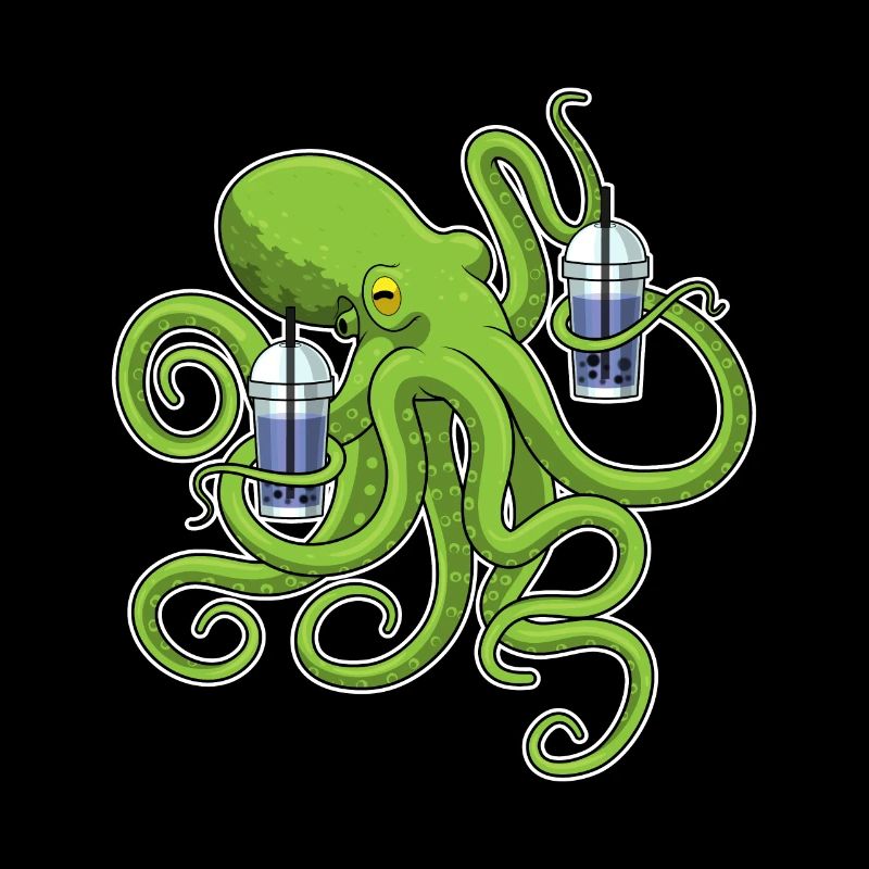 Octopus Bubble tea