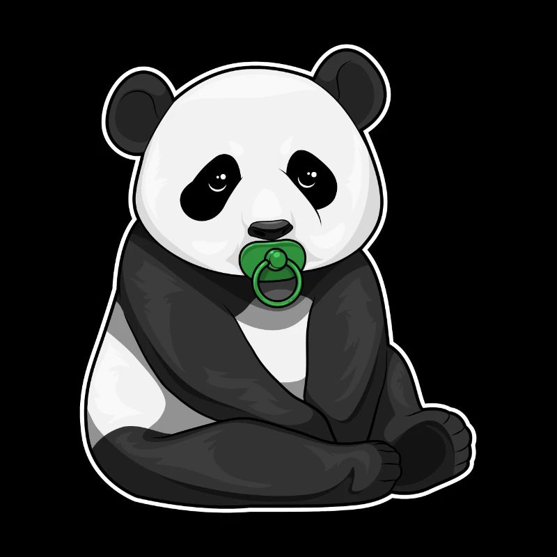 Panda pacifier