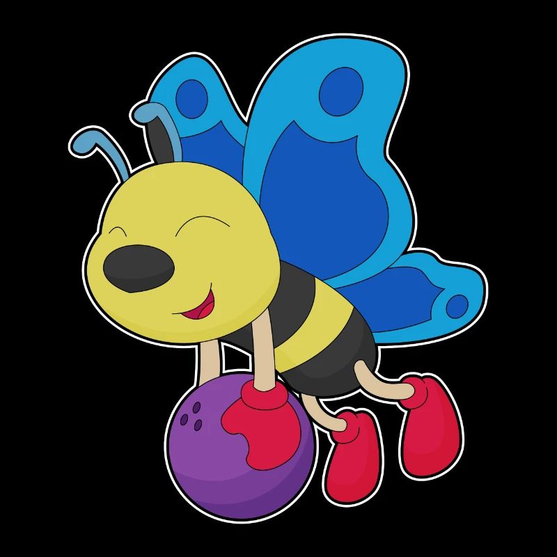 Papillon Bowling Boule de bowling