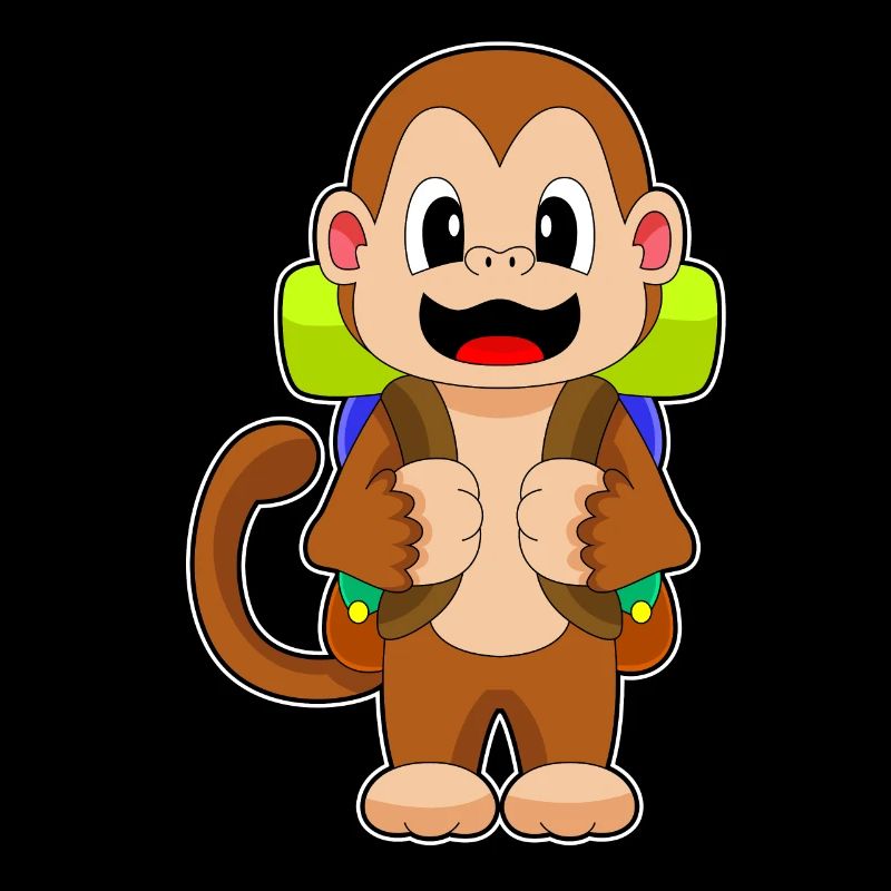 Monkey Hiker Backpack Hiking