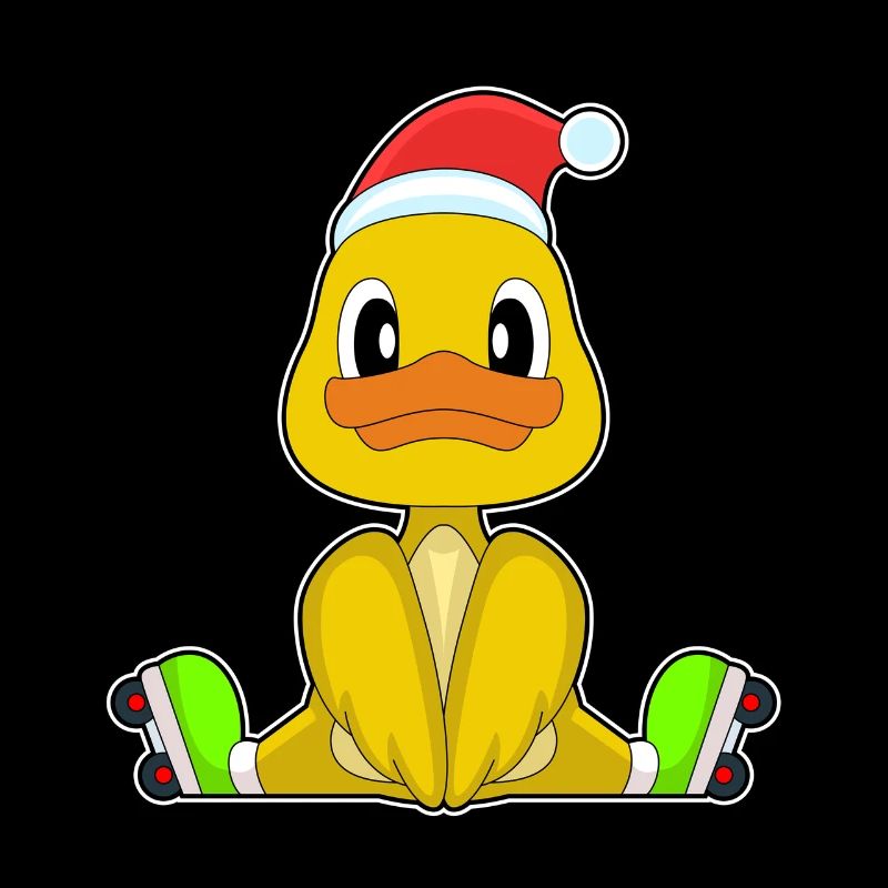 Canard Noël Patins à roues alignées