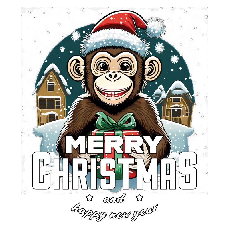 Christmas Monkey
