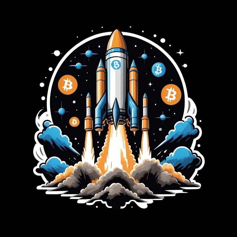 Bitcoin Crypto Crypto à la lune Cadeau