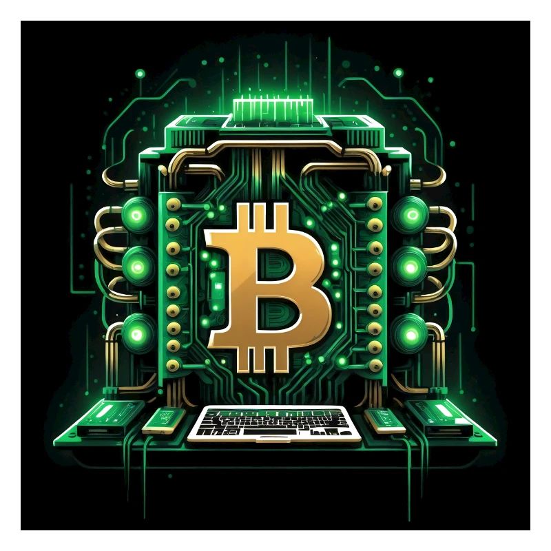 Bitcoin Crypto Crypto à la lune Cadeau CPU