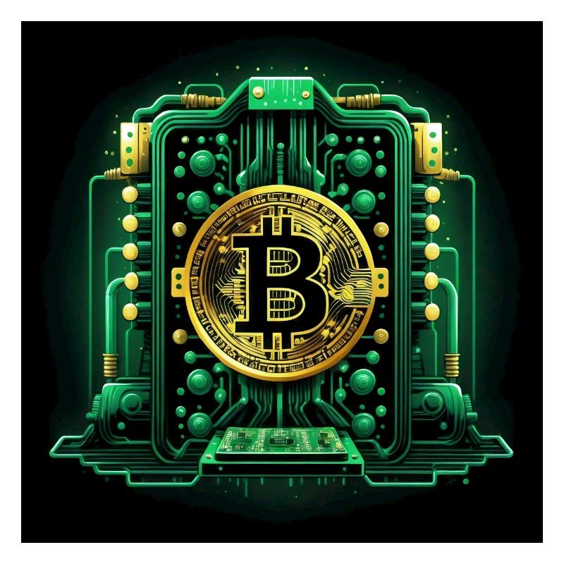 Bitcoin Crypto Crypto à la lune Cadeau CPU