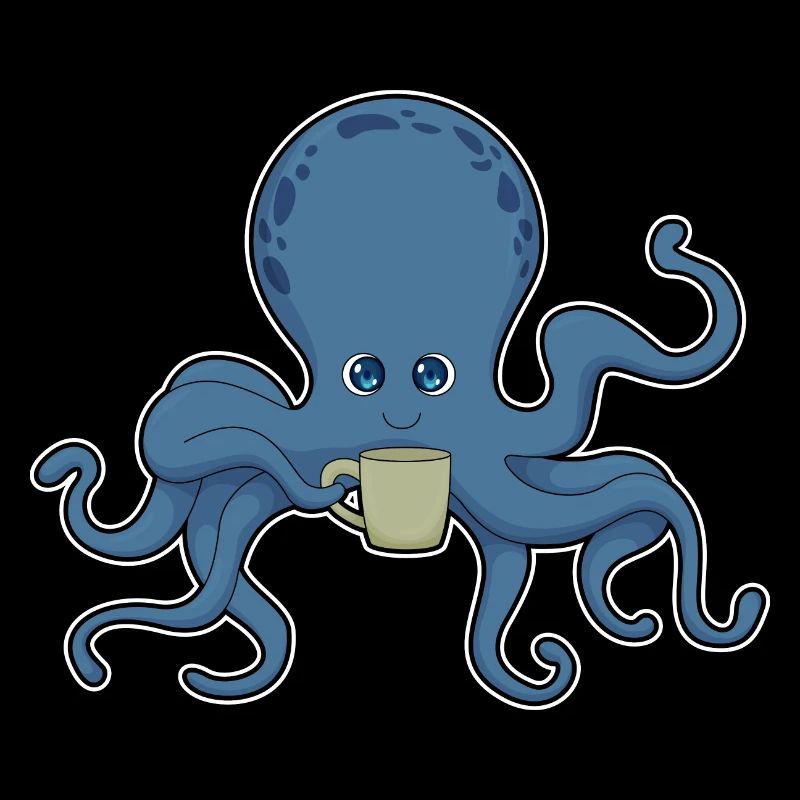 Tasse à café Octopus