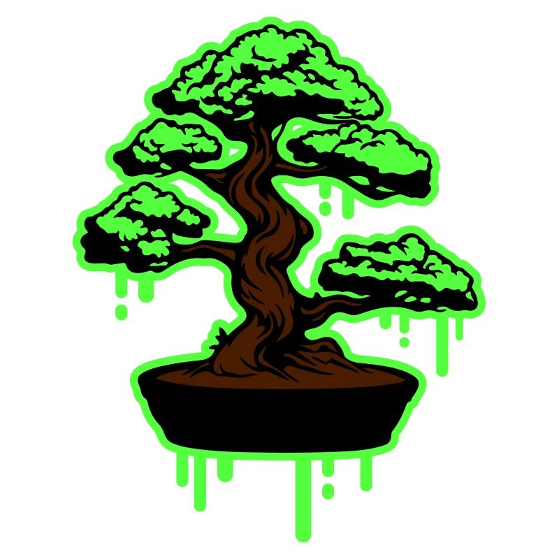 Tree Bonsai Symbol