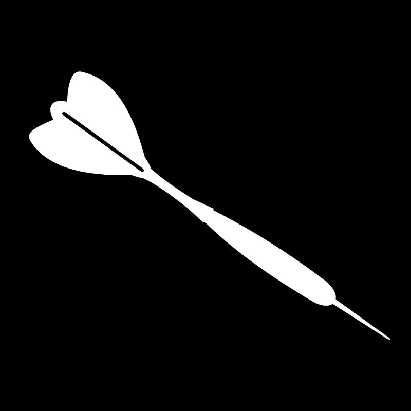 Flèche fléchette blanche