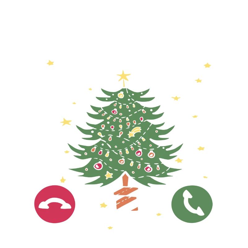 Christmas is calling. Christmas is calling. Tree