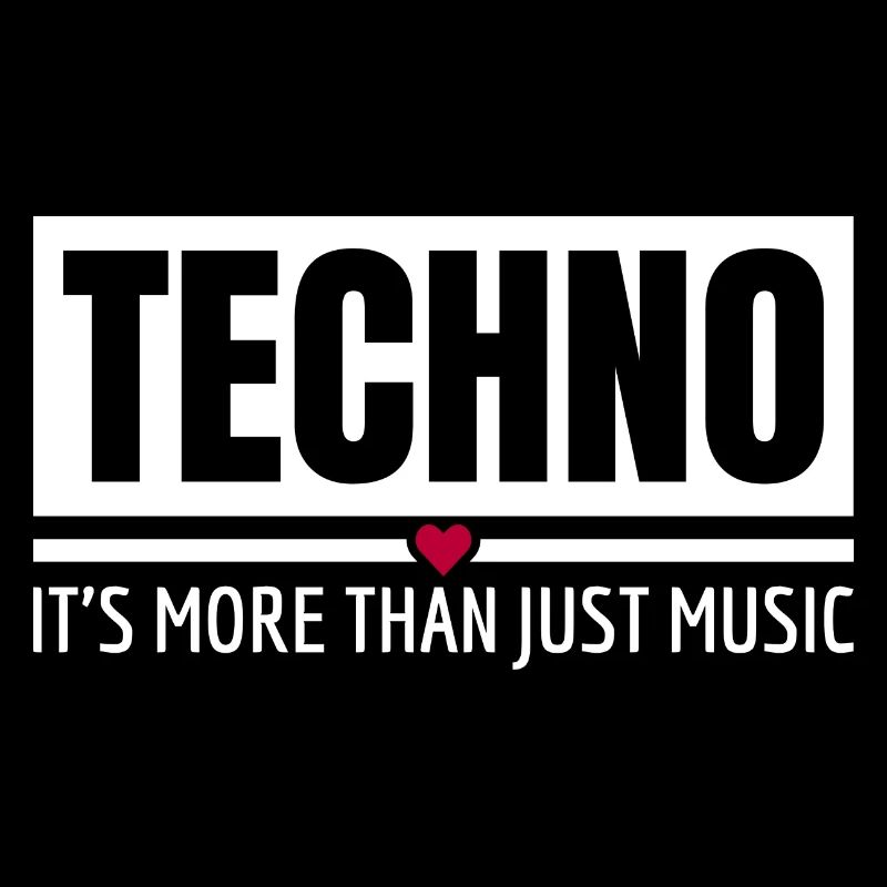 Techno It's More Than Just Music Techno Outfit