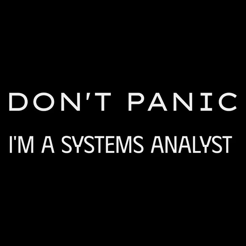 Don t panic I m a Systems Analyst