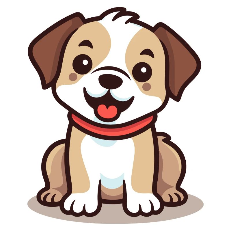 Conception de chien mignon pour les propriétaires de chiens