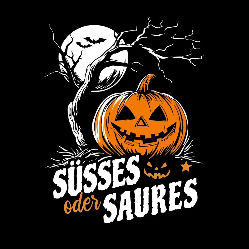 Halloween Kürbis - Süßes oder Saures