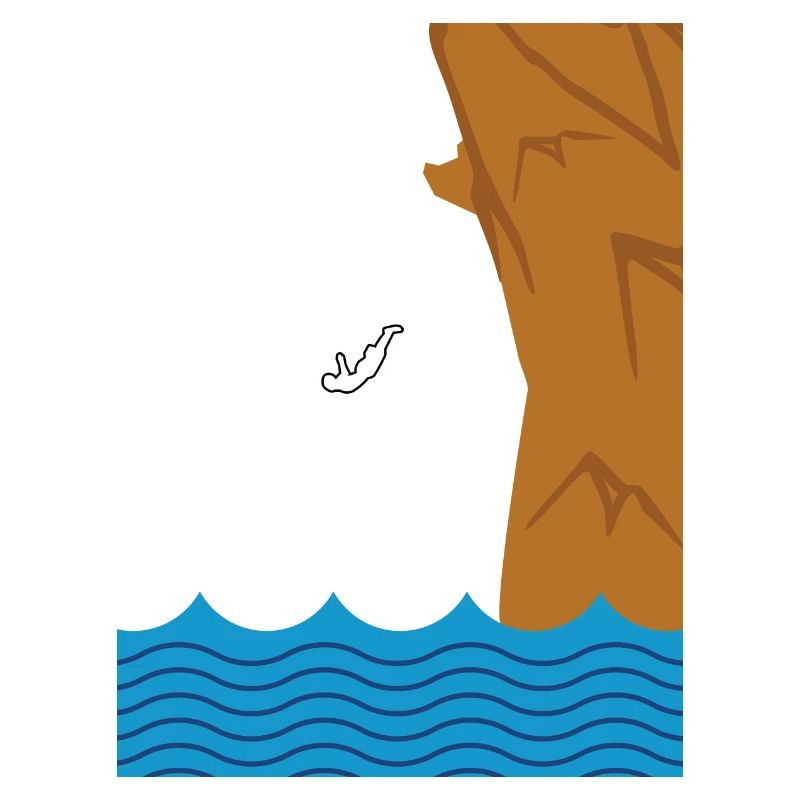 Cliff Diver Idée cadeau Cliff Diver
