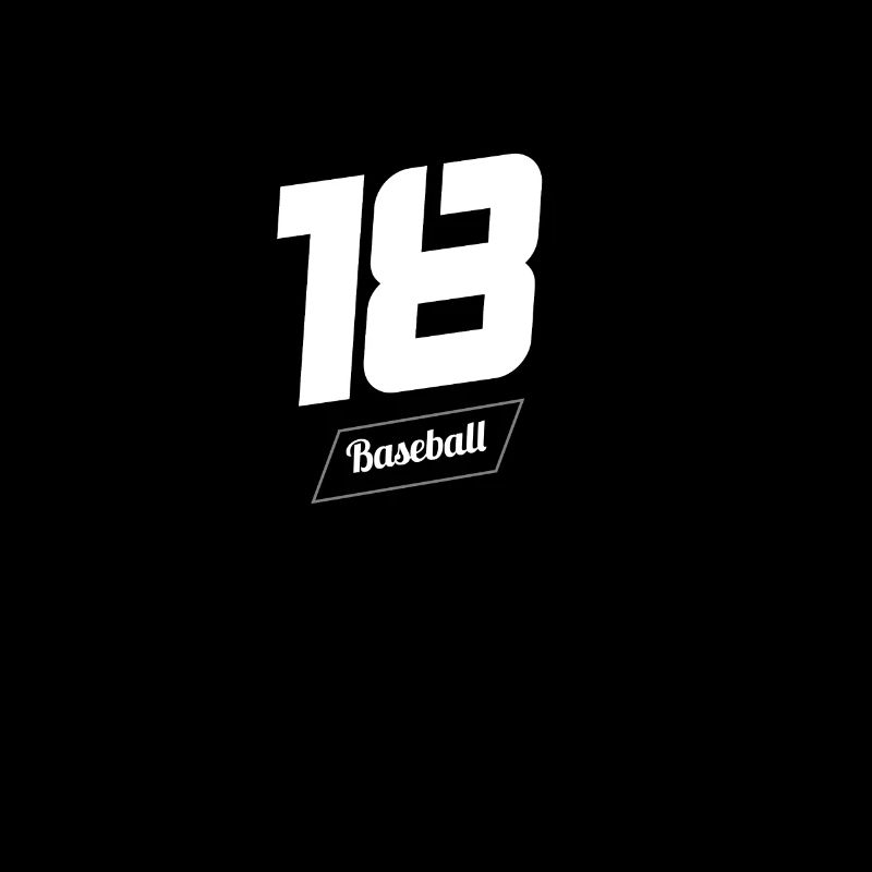 18 Baseball Nummer